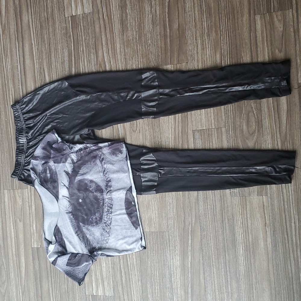 💞 2 for &10 💞 🖤rave leggings